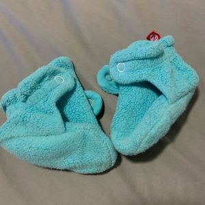 2 Pair of zutano booties 6 month